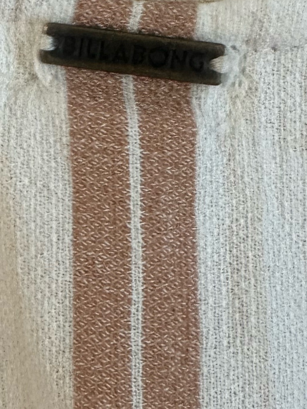 Billabong link up jumpsuit tie front striped m - Picture 11 of 14